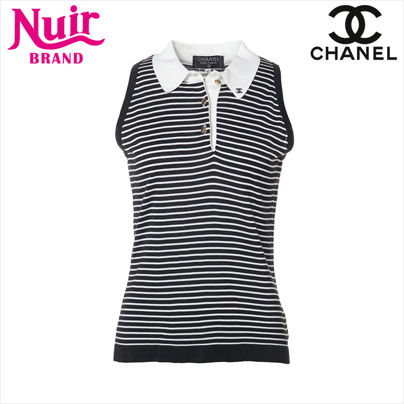 *上品モードな一枚*【CHANEL】コットンTシャツ 襟付き 楽天市場】Tシャツ・カットソー(ブランドシャネル,エモダ・素材