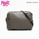 ボッテガヴェネタ BOTTEGAVENETA イントレチャート ショルダーバッグ グリーン WS21915 【中古】