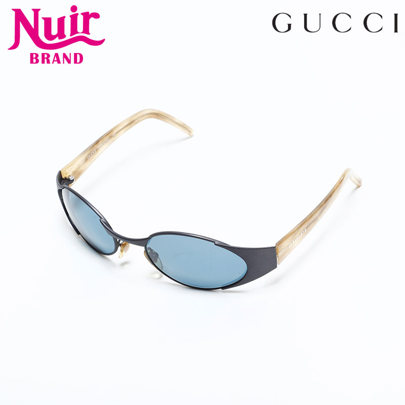 グッチ GUCCI スポーツ タイプ サングラス ブラック WS22958 【中古】