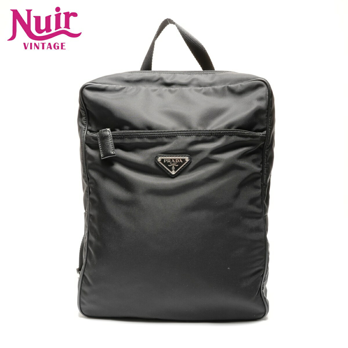 【3日間限定全商品10%OFF！ 3/16 23:59まで！ 】プラダPRADAナイロンリュック・デイパックブラックWS27482【中古】