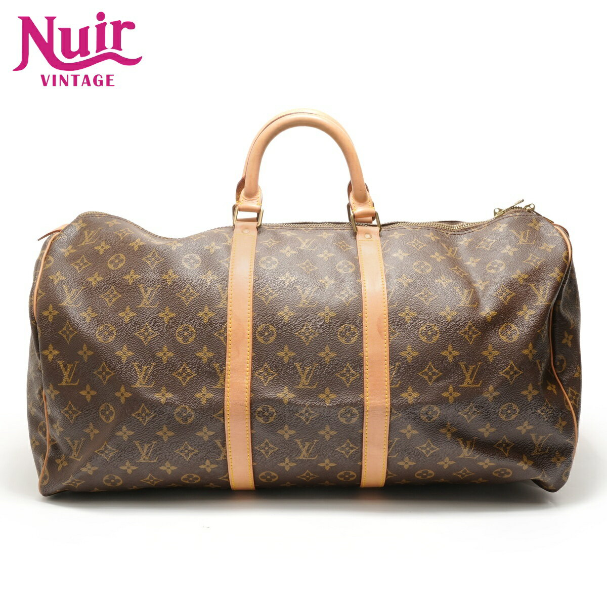 樂天商城 - ルイ・ヴィトン LOUIS VUITTON 1985年製 モノグラム キーポル 55 ボストンバッグ ブラウン WS28801 【中古】
