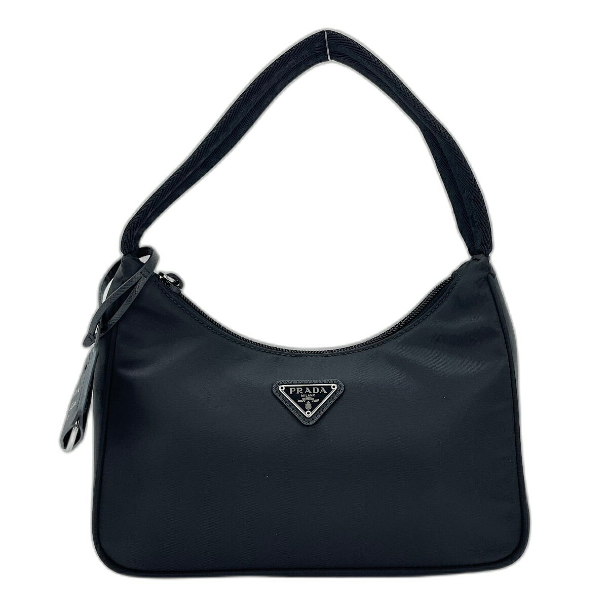 プラダ PRADA リエディション2000 三角ロゴプレート ハンドバッグ ブラック WS33673 【中古】 ptvtg-10054387 NUIR VINTAGE 楽天市場店 サンプル画像3