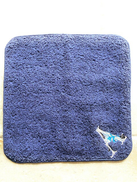 【SALE】【Pua Hawaiiオリジナル】イニシャル刺繍 ハンドタオル ネイビー 日本製 コットン100％ A ハンカチ タオルハンカチ かわいい おしゃれ 華やか 角型 薄手 HAWAII ホワイト プチギフト ギフト プレゼント 誕生日 母の日 タオルギフト 引っ越し 退職 挨拶 粗品