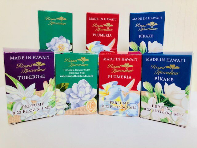 【Royal Hawaiian】 PIKAKE 0.22oz Perfume ロイヤルハワイアン 香水 ハワイ ピカケ ハワイアン 海外 海外輸入 塗るタイプ ロールオン コンパクト ミニサイズ プレゼントのサムネイル