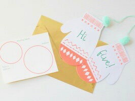 楽天市場 レターセット お手紙 バースデーカード 誕生日 メッセージカード ギフト 贈り物 封筒付き 海外雑貨 ハワイ買い付け おしゃれ 手袋 可愛い かわいい ゴールド 出産祝い Pua Hawaii