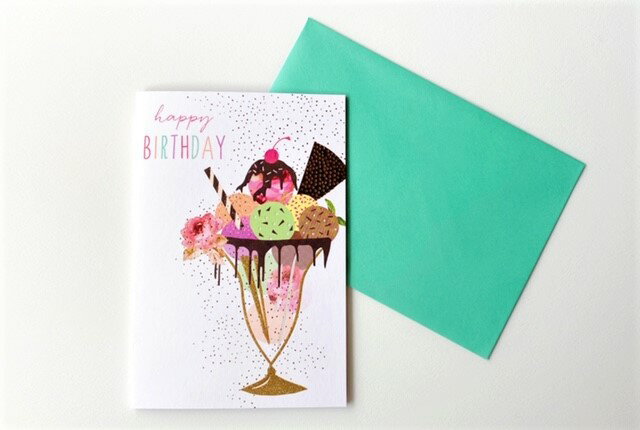 【Birthday card】【 バー