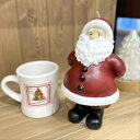 【キャンドル】 クリスマス サンタクロース レッド 可愛い おしゃれ プレゼント ギフト クリスマスプレゼント クリスマスパーティー 海外インテリア オーナメン...