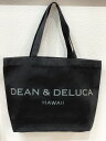 【送料無料】DEAN&DELUCA HAWAII LARGE ハワイ限定 ブラック 黒 ディーン＆デルーカ トートバッグ エコバッグ アウトドア 海外 海外輸入 雑貨 プレゼント 贈り物 お土産 ハワイアン雑貨 hawaii 布 【正規品】