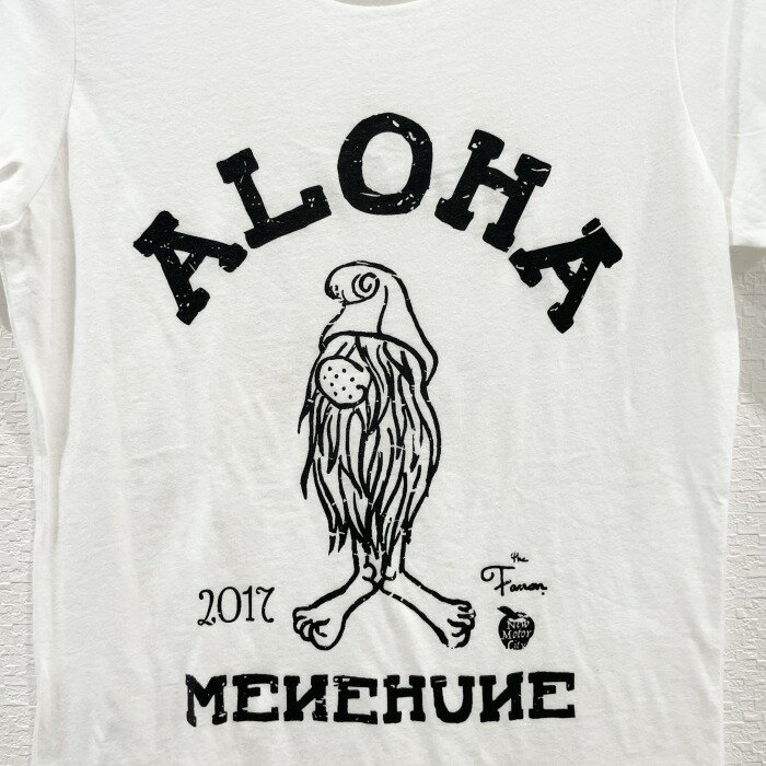 【送料無料】【The Fanon】ザ・ファノン 半袖 Tシャツ レディース Sサイズ Mサイズ ホワイト ハワイ ハワイアン雑貨 海外輸入 HAWAII おしゃれ プレゼント コットン100%