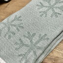 【naias】キッチンタオル 2枚セット タオル コットン100% クリスマス デザイン 刺繍 クリスマスカラー 緑 グリーン クリスマスツリー 海外 オシャレ 洗面所 トイレ 手拭きタオル かわいいm3
