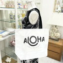 【送料無料】【ALOHA COLLECTION】アロハコレクション トートバッグ DayTripper ハワイ HAWAII 海外輸入 ハワイ雑貨 ブラック ホワイト モノクロ ALOHA ロゴ ハワイアン タイベック 撥水 mu