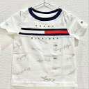 【送料無料】【TOMMY HILFIGER】トミーヒルフィガー 子ども 子供服 キッズ 半袖 Tシャツ トミー インポート ボーイズ ガールズ 男の子 女の子 誕生日 贈り物 プレゼント ギフト コットン