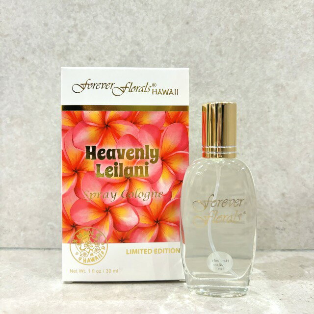 【forever florals】フォーエバーフローラルズ スプレーコロン Heavenly Leilani 香水 コロン スプレータイプ ヘブンリーレイラニ 花 香り 30ml ハワイ産 ハワイ ハワイアン雑貨 プレゼント お祝い ko