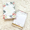 【To Do リスト】メモ帳 100枚入り 日記 ギフト 贈り物 ゴールド ボールペン付き バラ 薔薇 海外雑貨 ハワイ買い付け おしゃれ 手袋 可愛い かわい...