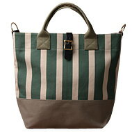 【送料無料】琉球帆布タウントート ストライプ（TOWN TOTE STRIPE）