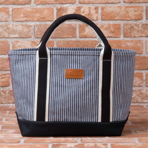 【送料無料】琉球帆布 ヒッコリートート М