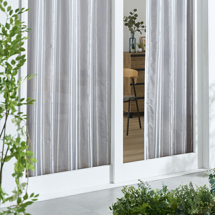 SEKISUI masa 遮熱UVカットレース 2P SP3075 遮熱カーテン UVカット レースカーテン ナノコート 目隠し効果 冷房効率 夏の必需品