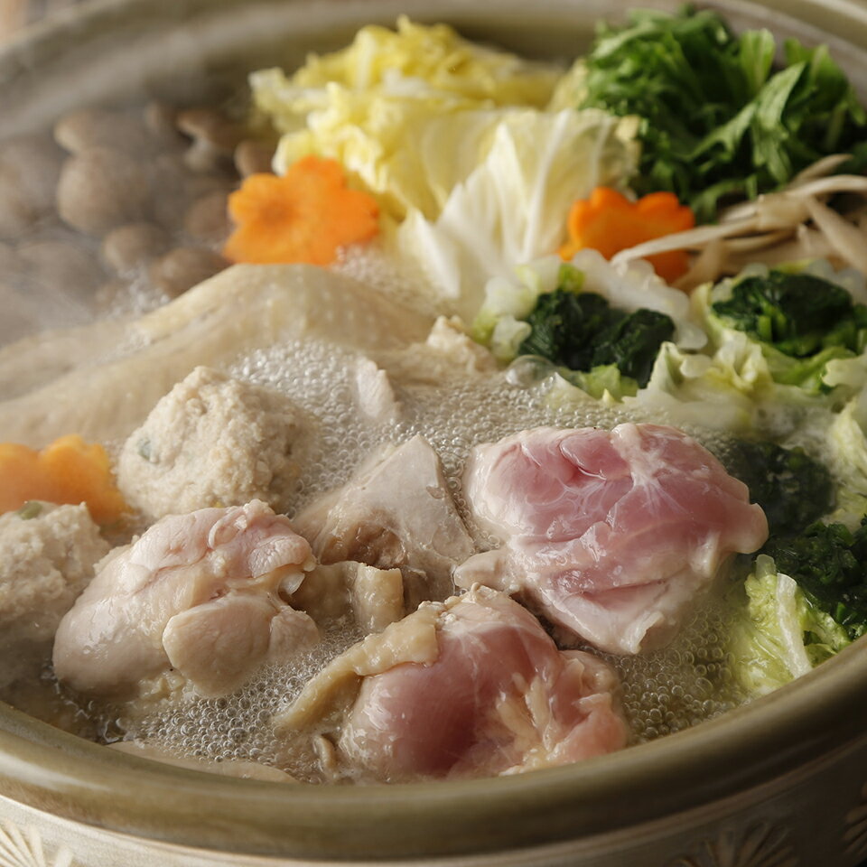 築地 鳥藤 とり鍋セット（2人前）【代引不可】 鶏鍋 鍋セット 築地名店 鶏つくね 鶏もも肉 お取り寄せグルメ 冬のごちそう 簡単調理 あったかごはん おうちごはん ギフトにおすすめ