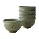 数茶碗 青磁雲鶴 5客 中村与平作 茶道 茶道具 青磁雲鶴 手作り茶碗 中村与平 伝統工芸 おもてなし ティータイム 贈り物 インテリア 日本の美 茶道