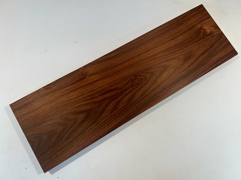 本紫檀端材1184　約406×約124×約18mm　銘木　本紫檀　紫檀　素材　シタン　したん