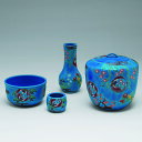 皆具 かいぐ 浅黄交趾 鳳凰草花 谷口菁嵐作 茶道 茶道具 ホビー