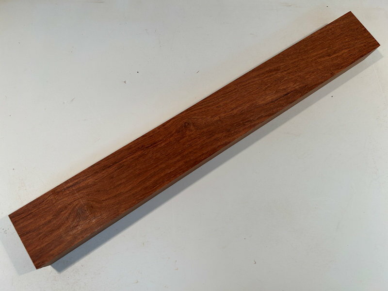 花梨端材1088　約409×約52×約29mm　銘木　かりん　カリン