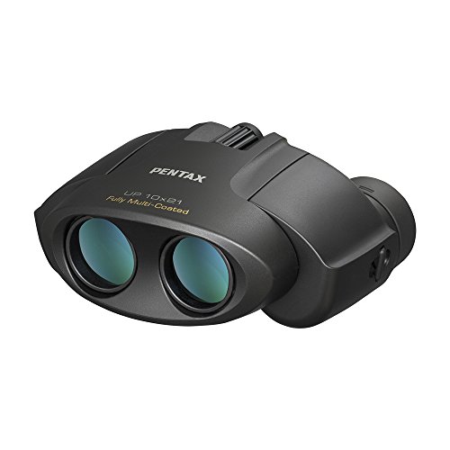 PENTAX 双眼鏡 UP 10x21 ブラック 小型軽量 フルマルチコーティング 高級プリズムBak4搭載 (10倍) フェス ライブ コンサート スポー