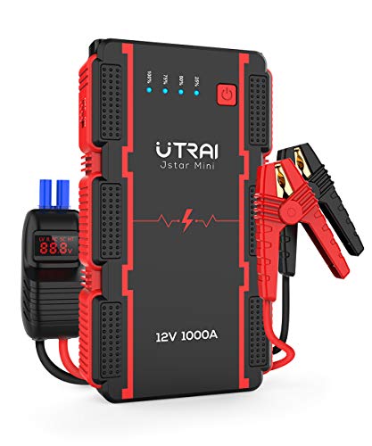 ジャンプスターター 12V車用 13000mAh 瞬間最大出力1000A 6Lガソリンエンジン車 / 4.5Lディーゼル車対応 バッテリー ブースター スマ