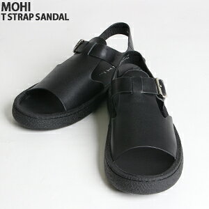 【クーポンで20%OFF】モヒ/MOHI Tストラップサンダル 靴 レザーサンダル フラットサンダル 牛革 T STRAP SANDAL 2-609-2601-