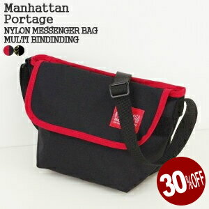 マンハッタンポーテージ/Manhattan Portage ナイロンメッセンジャーバッグマルチバインディング カジュアルメッセンジャーバッグ ショルダーバッグ NYLON MESSENGER BAG MULTI BINDING 1603-MUL-B メンズ レディース