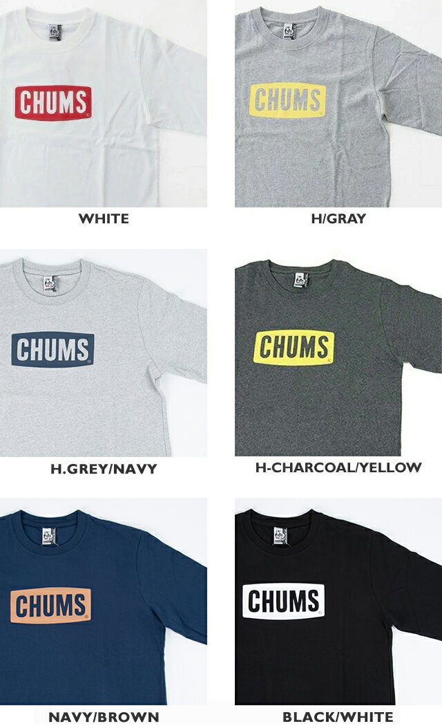 【クーポンで20%OFF】チャムス/CHUMS チャムスロゴ長袖Tシャツ ロンT CHUMS LOGO L/S T-SHIRT CH01-1894 メンズ レディース【コンビニ受取可能】