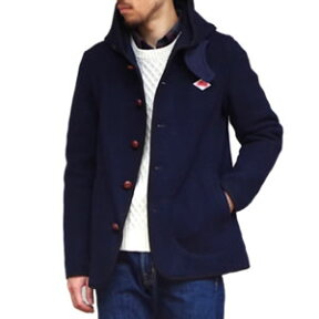 ダントン/DANTON ウールモッサシングルフードジャケット メルトンジャケット WOOL MOSSER HOODED JACKET JD-8455WOM メンズ