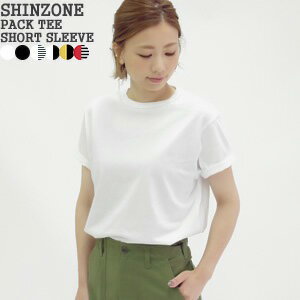 シンゾーン/Shinzone パックT 2P半袖Tシャツ 2枚パック無地Tシャツ 丸首 PACK TEE 20SMSCU66 レディース