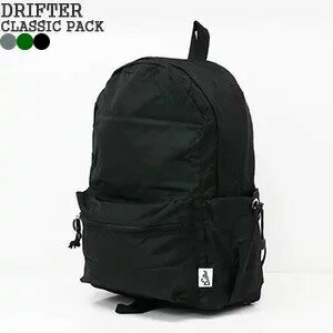 ドリフター/Drifter クラシックパック リュック デイパック オールブラック CLASSIC PACK DFV1460 レディース メンズ