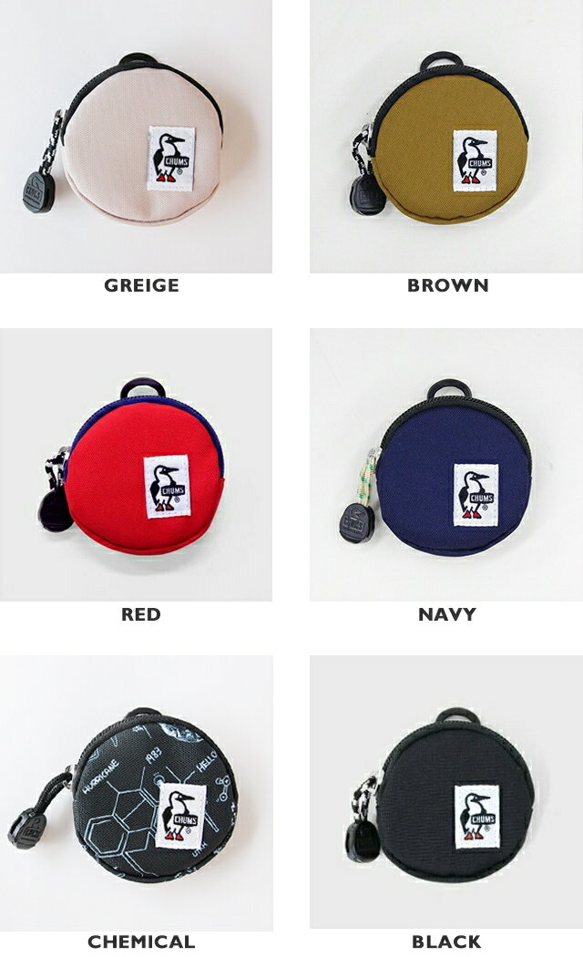【クーポンで20%OFF】チャムス/CHUMS リサイクルラウンドコインケース 小銭入れ ポーチ RECYCLE ROUND COIN CASE CH60-3573【コンビニ受取可能】【4点までメール便可能】 2