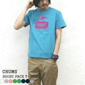 【クーポンで20%OFF】チャムス/CHUMS ブービーフェイスTシャツ 半袖Tシャツ BOOBY FACE T-SHIRT CH01-2736 メンズ【コンビニ受取可能】【1点のみメール便可能】