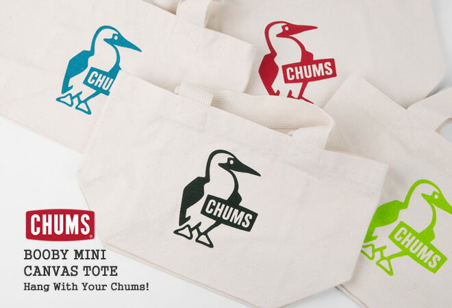 【クーポンで20%OFF】チャムス/CHUMS ブービーミニキャンバストート コットンキャ...