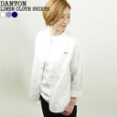 ダントン/DANTON リネンバンドカラーシャツ スタンドカラー長袖シャツ LINEN CLOTH SHIRTS DT-B0279KLS レディース