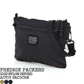 フレドリックパッカーズ/FREDRIK PACKERS 210D ナイロンオックスフォードアクティブサコッシュ ショルダー バッグインバッグ ポーチ 700075910 レディース メンズ