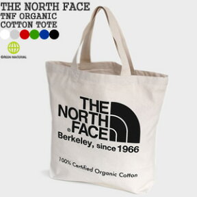 ノースフェイス/THE NORTH FACE TNFオーガニックコットントート キャンバストートバッグ エコバッグ TNF ORGANIC COTTON TOTE NM81908 レディース メンズ