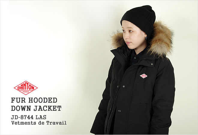 【2025AW】ダントン/DANTON ファーフード付きダウンジャケット ダウンコート FUR HOODED DOWN JACKET DT-A0006TPR レディース【コンビニ受取可能】