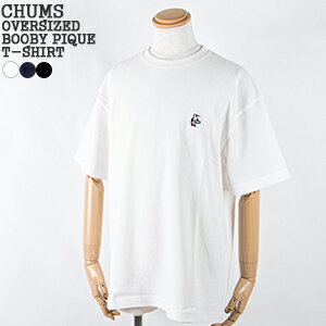【クーポンで10 OFF】チャムス/CHUMS オーバーサイズドブービーピケTシャツ 鹿の子 綿100 半袖 OVERSIZED BOOBY PIQUE T-SHIRT CH02-1186 メンズ【コンビニ受取可能】 10c 【a 】