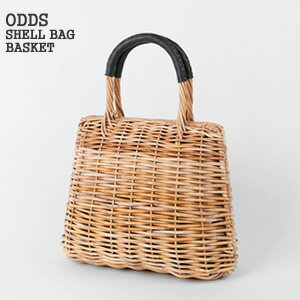 【クーポンで10%OFF】【2024SS】オッズ/ODDS シェルバッグ アラログかごバッグ ラタンハンドバッグ バスケット SHELL BAG od241-0607 レディース【コンビニ受取可能】【a*】