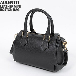 【クーポンで20%OFF】オウレンティ/AULENTTI レザーミニボストンバッグ ハンドバッグ ショルダーバッグ 牛革 2way イタリア製 LEATHER MINI BOSTON BAG DI-2375-DO レディース【コンビニ受取可能】のサムネイル