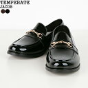 【レビュークーポン対象外】【30%OFF】テンパレイト/TEMPERATE ジェイコブ レインシューズ ローファー フラット オールシーズン 雨靴 通勤 通学 ...
