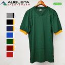 半袖フットボールTシャツ 無地リンガーTシャツ AUGUSTA SPORTSWEAR 374