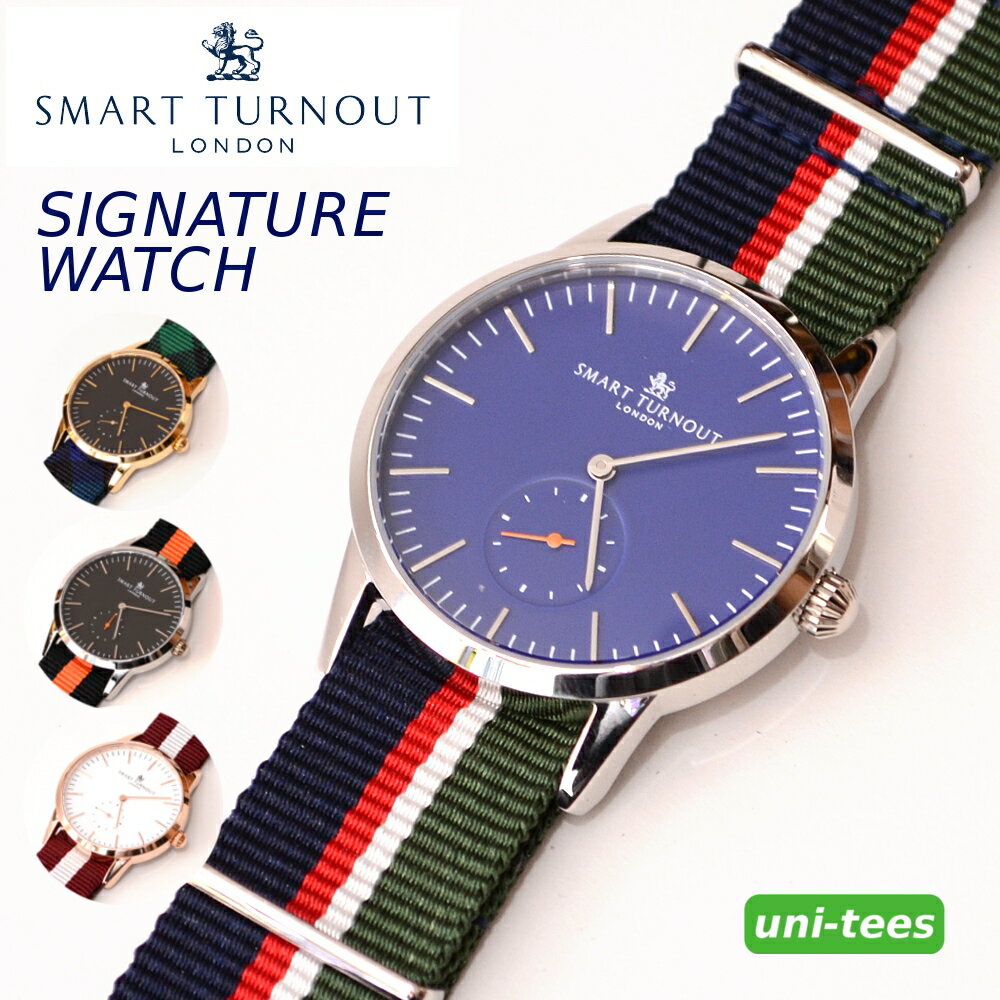 SMART TURNOUT/スマートターンアウトSIGNATURE WATCH　NATOベルトタイプ　スモールセコンドウォッチ