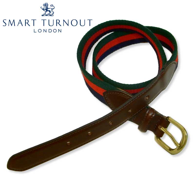 SMART TURNOUT レザーリボンベルトスマートターンアウト WEBBING BELT