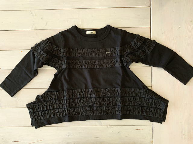 ★SALEセール★50%OFF◆フィスFith 2022aw 228410◆コットンXフリル ロングスリーブTシャツ 子供服 キッズ