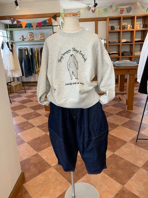 ★SALEセール★60%OFF◆nunuforme 896-632◆ベアプリントトレーナー【125 135】 子供服...